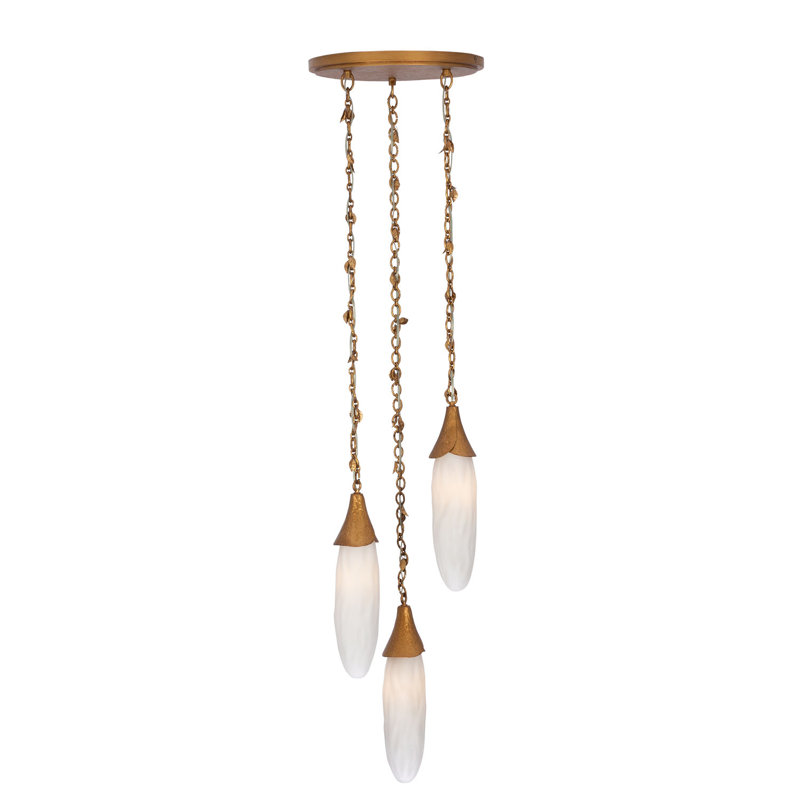 Luminaire suspendu multicolore Bougainvillea 3 LT Kalco