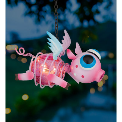 Lanterne solaire Mini Bug - Cochon