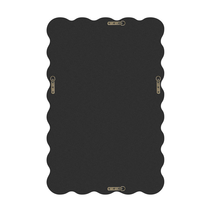 Deaysha Solid Wood Abstract Mirror, 120 cm H x 80 cm W