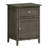 Chic Transitional Gray Nightstand-1469376535