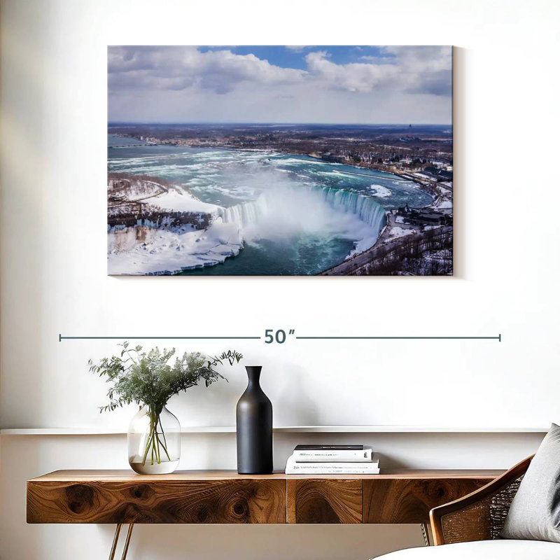 Alvord Winter in Niagara Falls, H 26 po x l 39 po