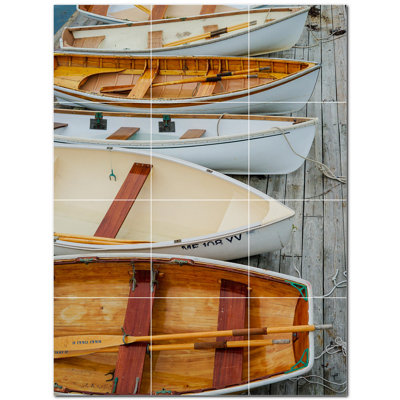 Carreau de céramique décorative 12,75 po x 17 po PT500240: 4,25 po x 4,25 po (ensemble de 12)