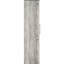 Armoire haute en bois d'ingénierie à 2 portes avec 12 tablettes Coastal Style Grey Driftwood