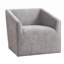 Fauteuil demi-tonneau rembourré Nice