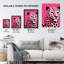 Wall Art Print Stylized Leopard Bold Vibrant Screen Artwork Painting Poster