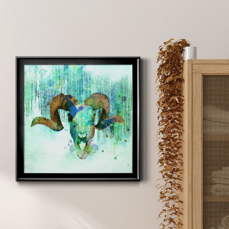 «Beyond the Forest II», reproduction d'art sur toile encadrée, H 34,5 po x l 34,5 po x P 1,5 po, Noir