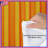 Orange Yellow Stripes Comforter-123586497