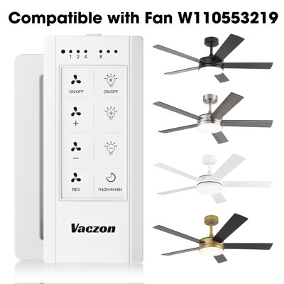 Vaczon Ceiling Fan Remote