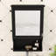 Armoire de rangement murale avec miroir-1653466048