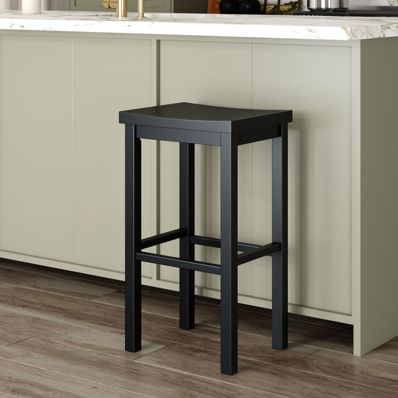 Hauteur du tabouret (30 po), noir, Noir, Tabouret de bar (siège d'une hauteur de 30 po)