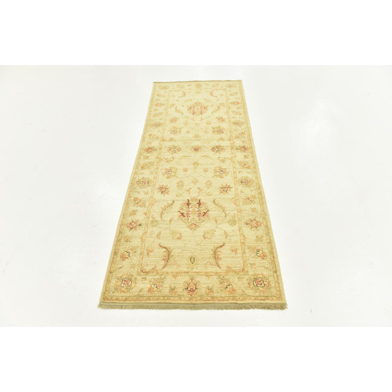 Tapis de couloir ivoire