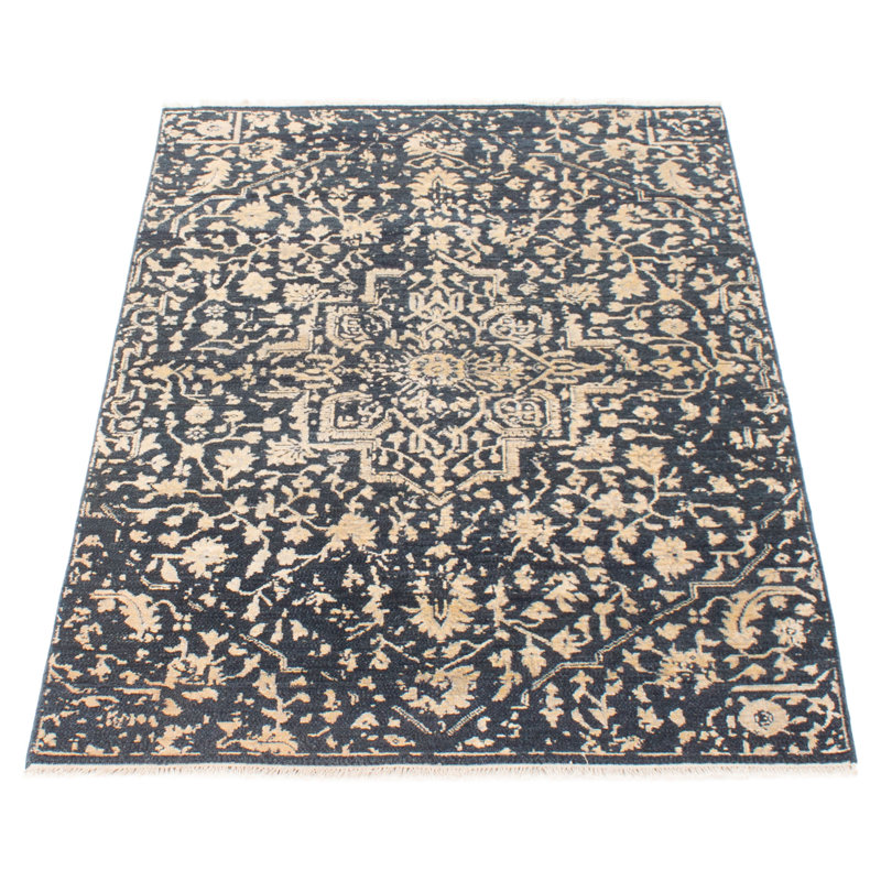 Heritage Navy Rug 4'0" x 6'0"