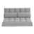 Polyester gris clair est en rupture de stock