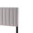Light Grey Modern Channel-Tufted Headboard-343902927