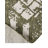 Braeleigh Geometric Machine Woven Rectangle 9'10" x 13' Polypropylene Indoor / Outdoor Area Rug in Green/Ivory-188886819