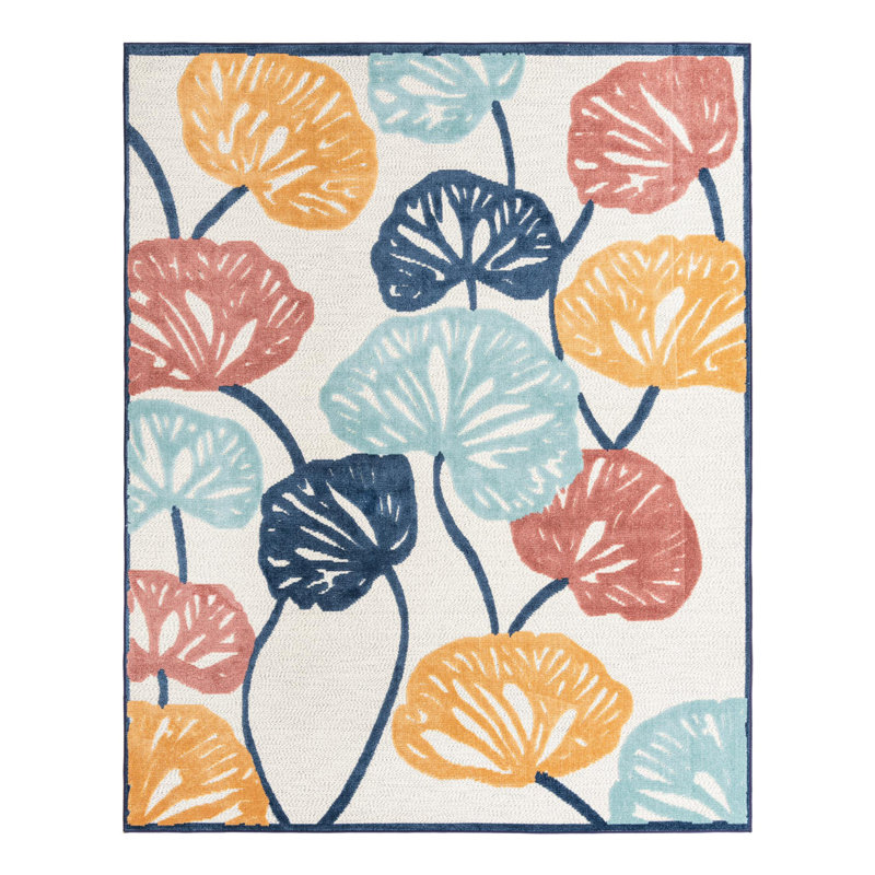 Tapis intérieur / extérieur Mashpee, Rectangle 7 pi 10 po x 10 pi
