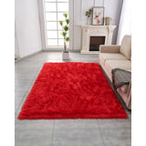 Washable Abstract Indoor Rug