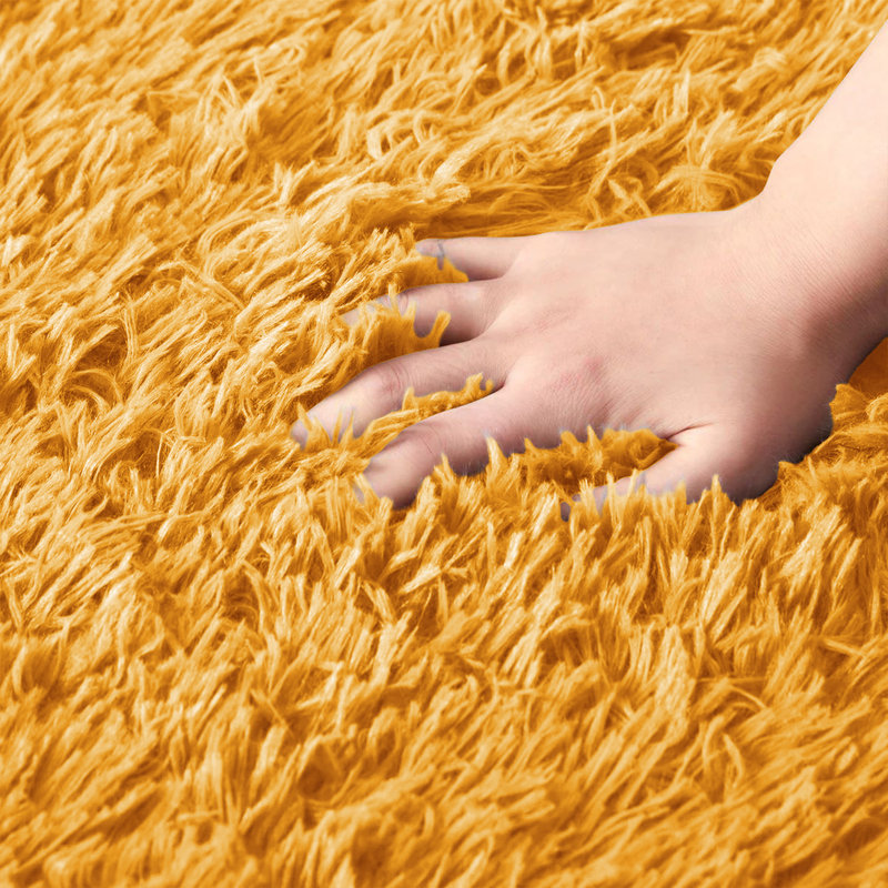 Machine Tufted Shag Area Rug, Rectangle 160 x 230 cm
