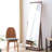 Nordic Frameless Black Walnut Floor Wall Mirror