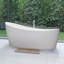 Baignoire de trempage autoportante 59 "x 32" Dune-22940781