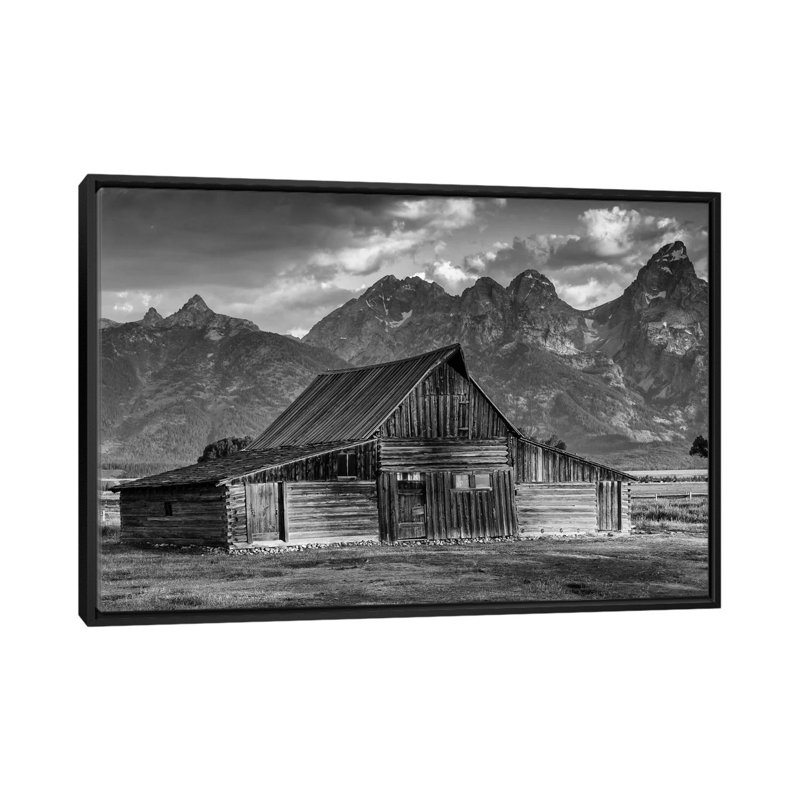 " Time Ago " by Sergio Lanza, 18" H x 26" W x 1.5" D, No Mat, Black Framed Canvas