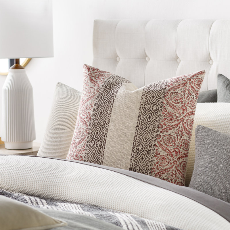 Housse de coussin Rowen, Polyester, H 22 po x l 22 po