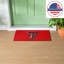 Tapis polychrome en PVC, 16 po x 28 po, Texas Tech University