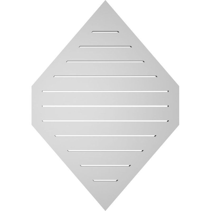 Pente verticale verticale en uréthane Signature 14 pi, H 1,5 po x l 28 po x L 40 po