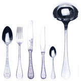 Casablanca 39 - Piece Stainless Steel Flatware Set - Service for 6