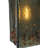 4"Sq Metro Fusion Distressed Draped Mini Pendant