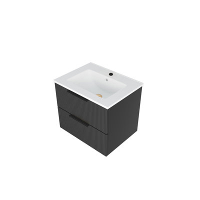 Meuble-lavabo 24 po avec lavabo en céramique