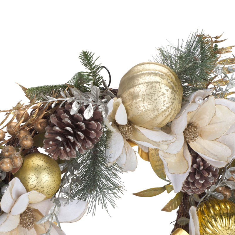 Faux 28 Inch Pine Needle Wreath