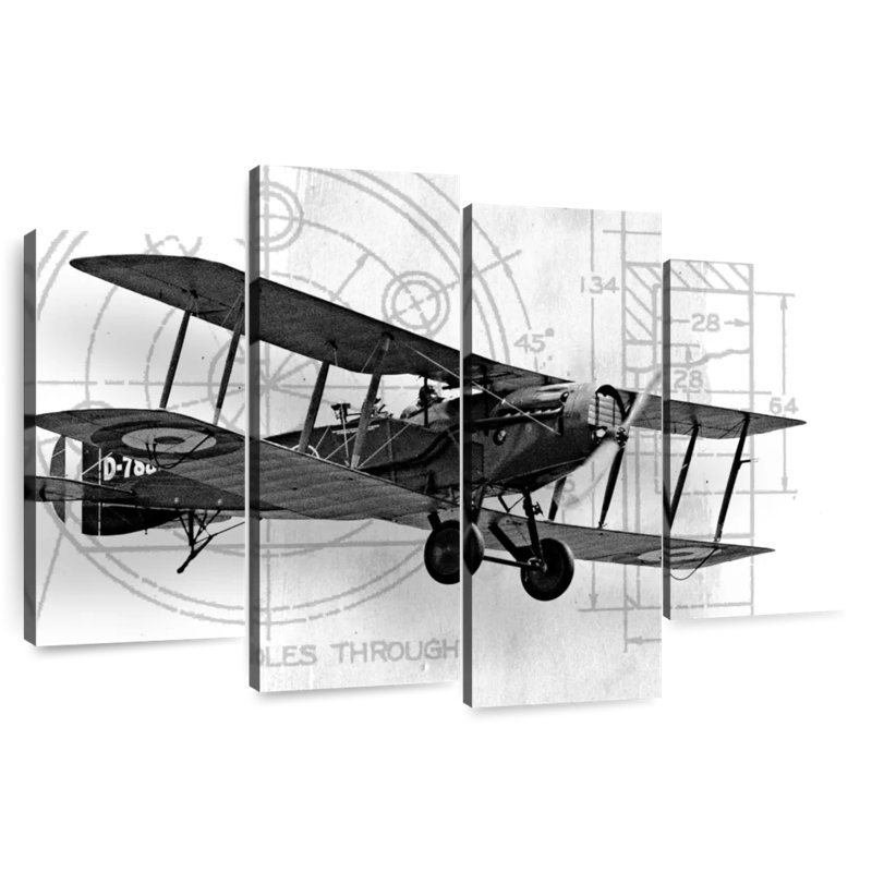Mehar Flight Plan I, H 22 po x l 36 po