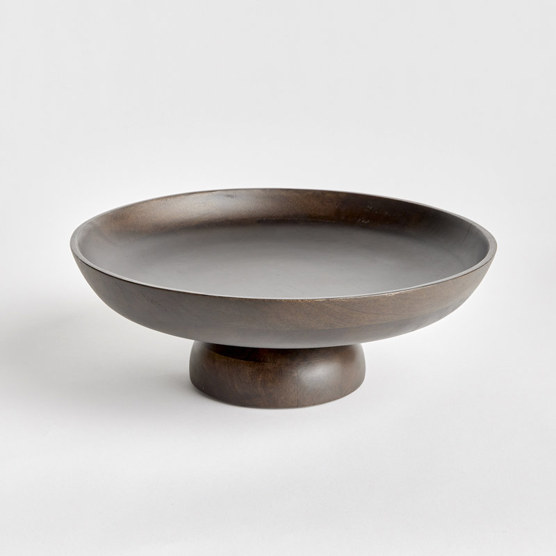 Wood Serving Bowl, Ash Brown