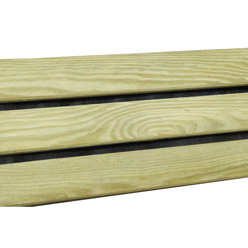 15.5cm H x 120cm W x 2.5cm D Edging