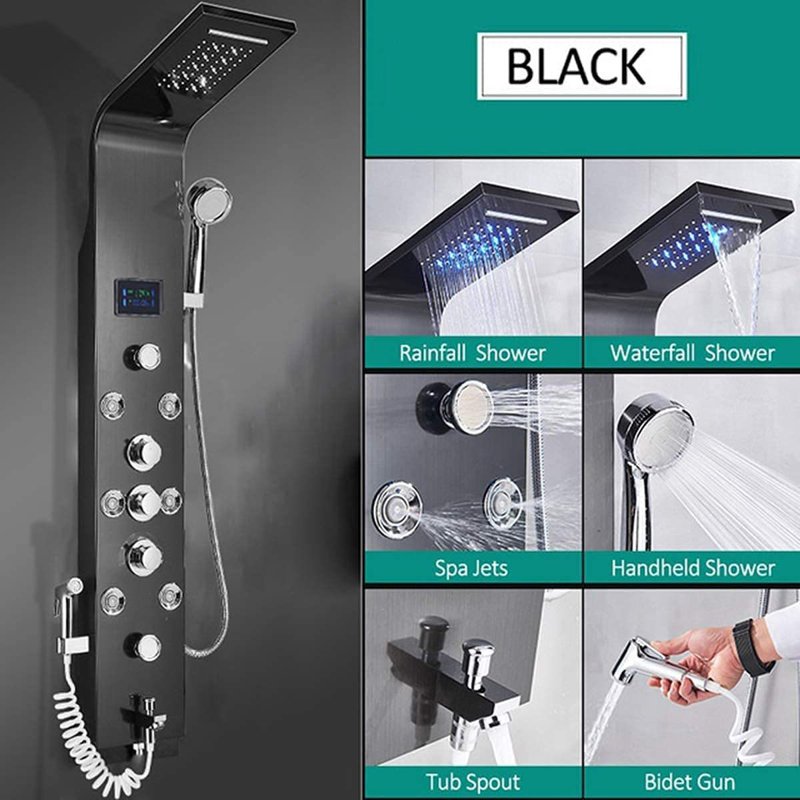 Trower Shower Tower Panel