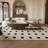 47'' Oval Coffee Table With Storage Solid Wood Veneered Modern Coffee Table Accent Tea Table-845345711