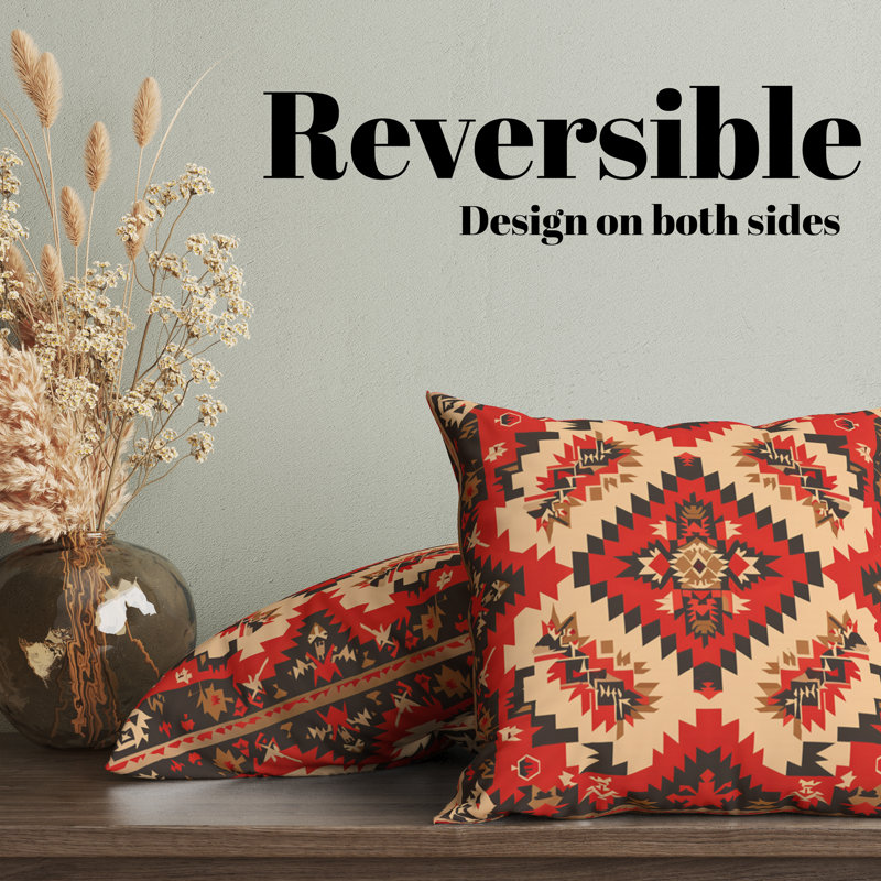 Housse de coussin Shireen Eastern Elegance, H 16 po x l 16 po