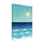 Impression sur toile «Bachelor Swim II» par Bykammille