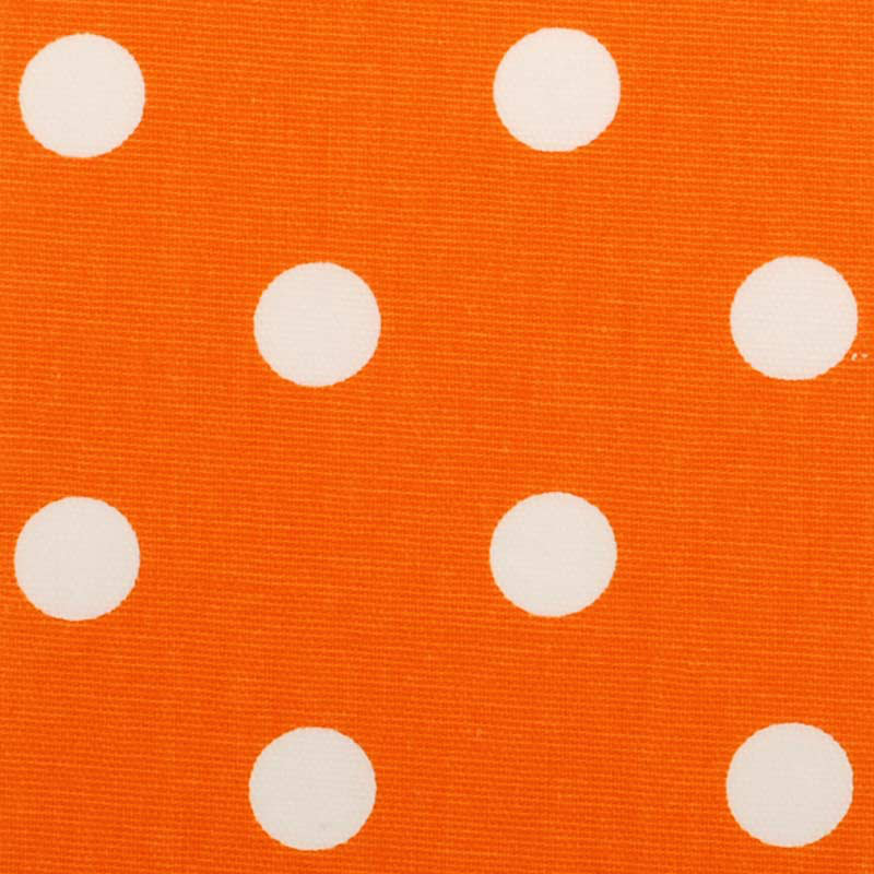 Arbor Small Scale Print Fabric, Tangerine