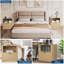 57.9cm W Solid Wood Bedside Table