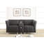 Chaise de réception l 30 po avec structure en métal-44767453-44767454