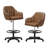 Bhavjot Swivel Adjustable Height Stool-614116983