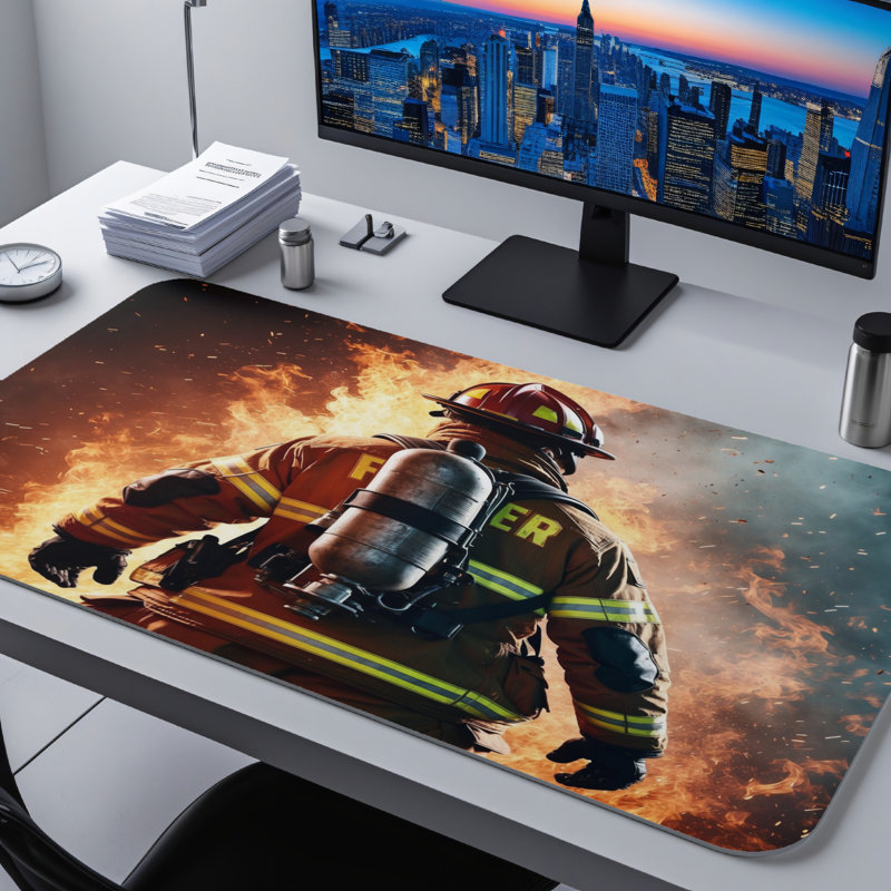 Polyester Desk Pad, 23.6x13.8