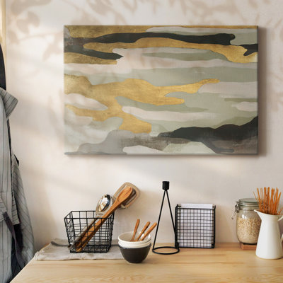 Golden Valley Sands II-Gallery Wrapped Canvas