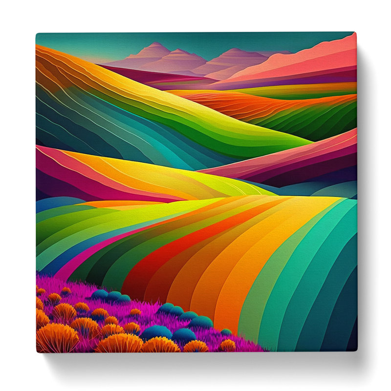 Modern Wall Art - Wrapped Canvas