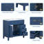 Meuble-lavabo simple avec plateau 35,50 Quandre