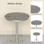Table bistro 31,5 pouces Modern