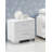 Lorimar  Chrome Leg Finish Nightstand
