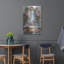 Art mural en métal Winston Porter «Wooden Sink With Mirror» par Momart-1232622965